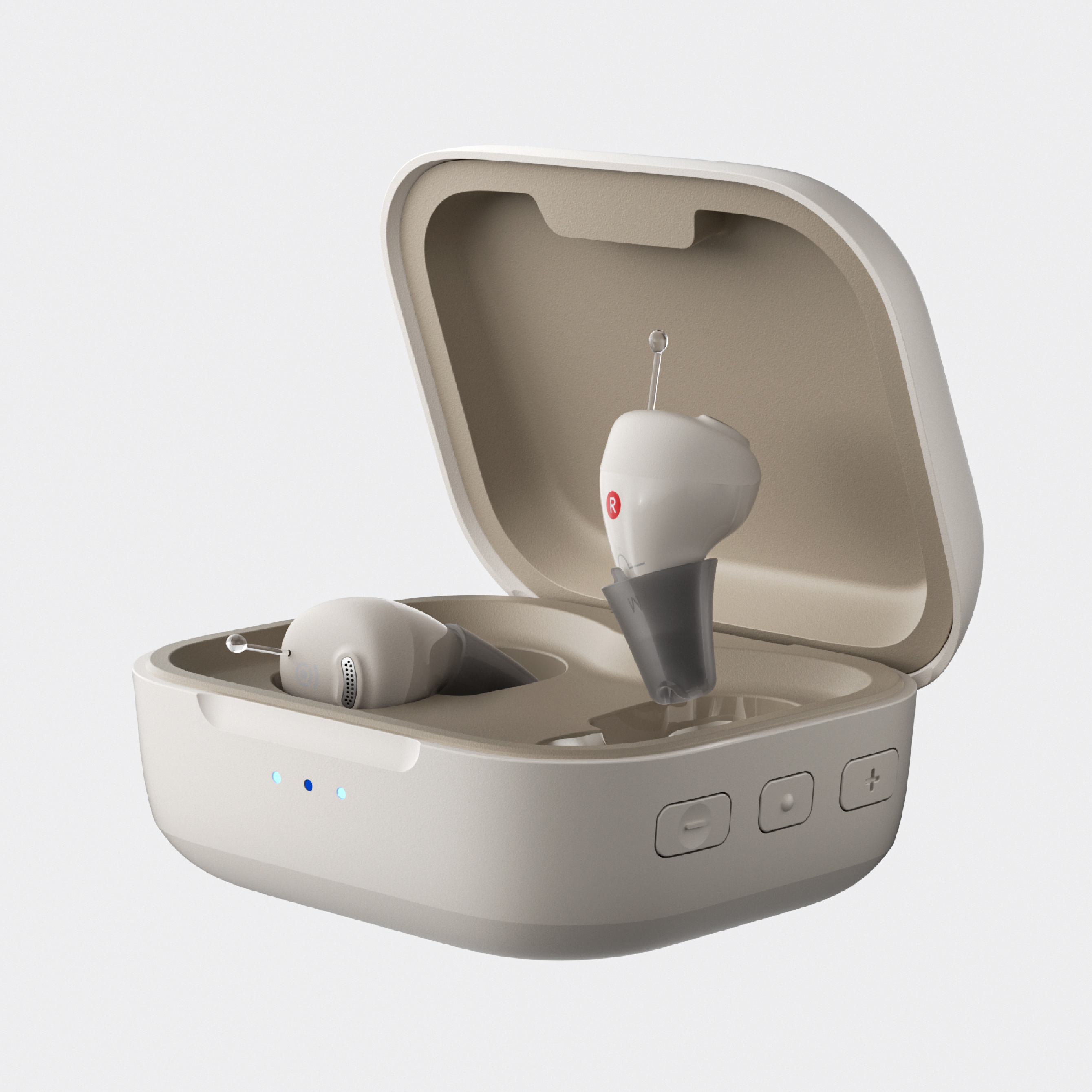 Cearvol Nano Small Hearing Aids with UV Clean and One-case Control - Starlight (7)