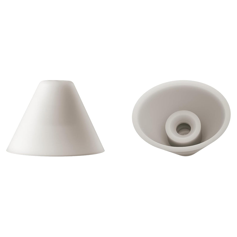 Wave & Wave Lite OTC Hearing Aids Replacement Ear Tips (4 cone-shaped+4 double-layer)