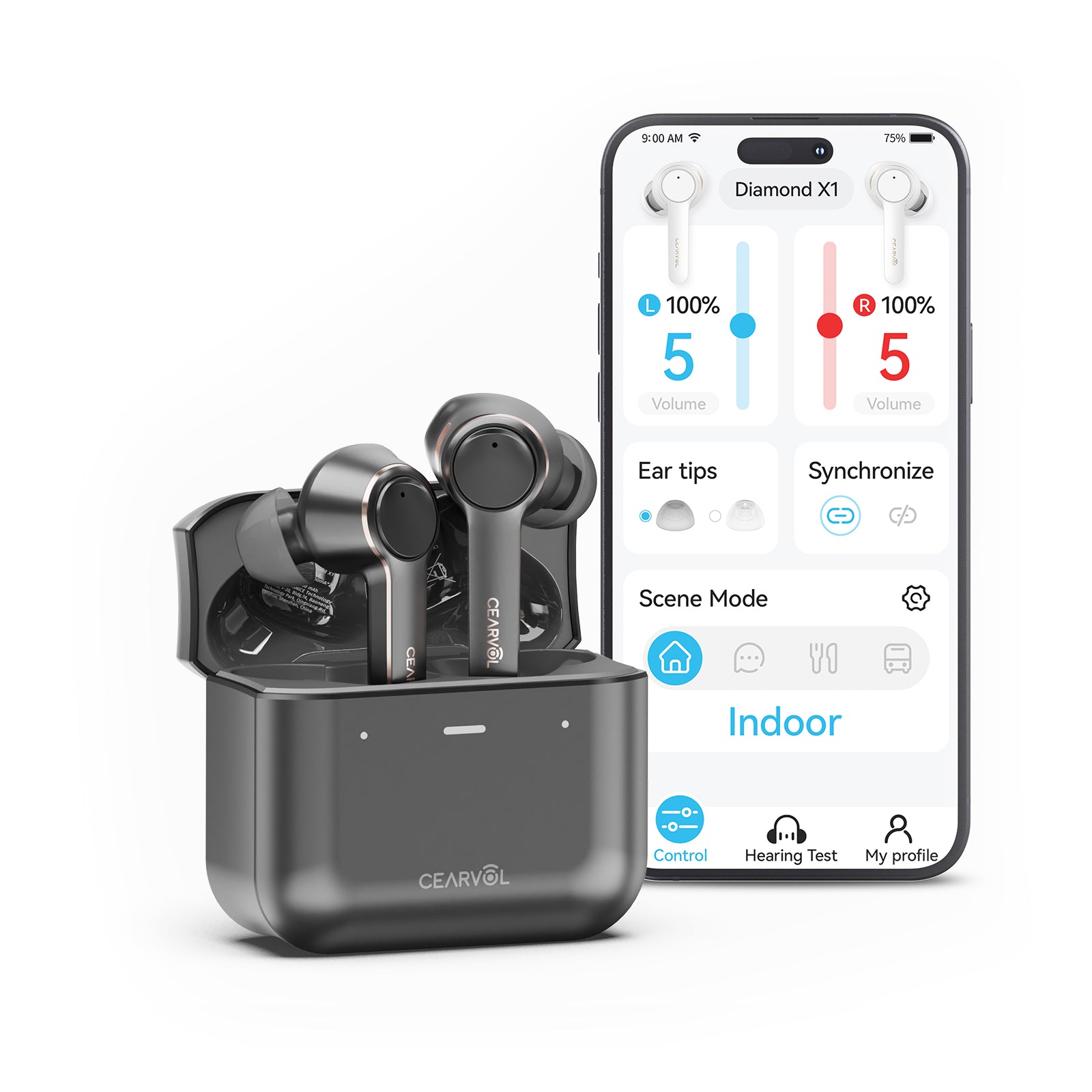 Buying Guide for OTC Bluetooth Hearing Aids: Cearvol Diamond X1 Intelligent Hearing Aids