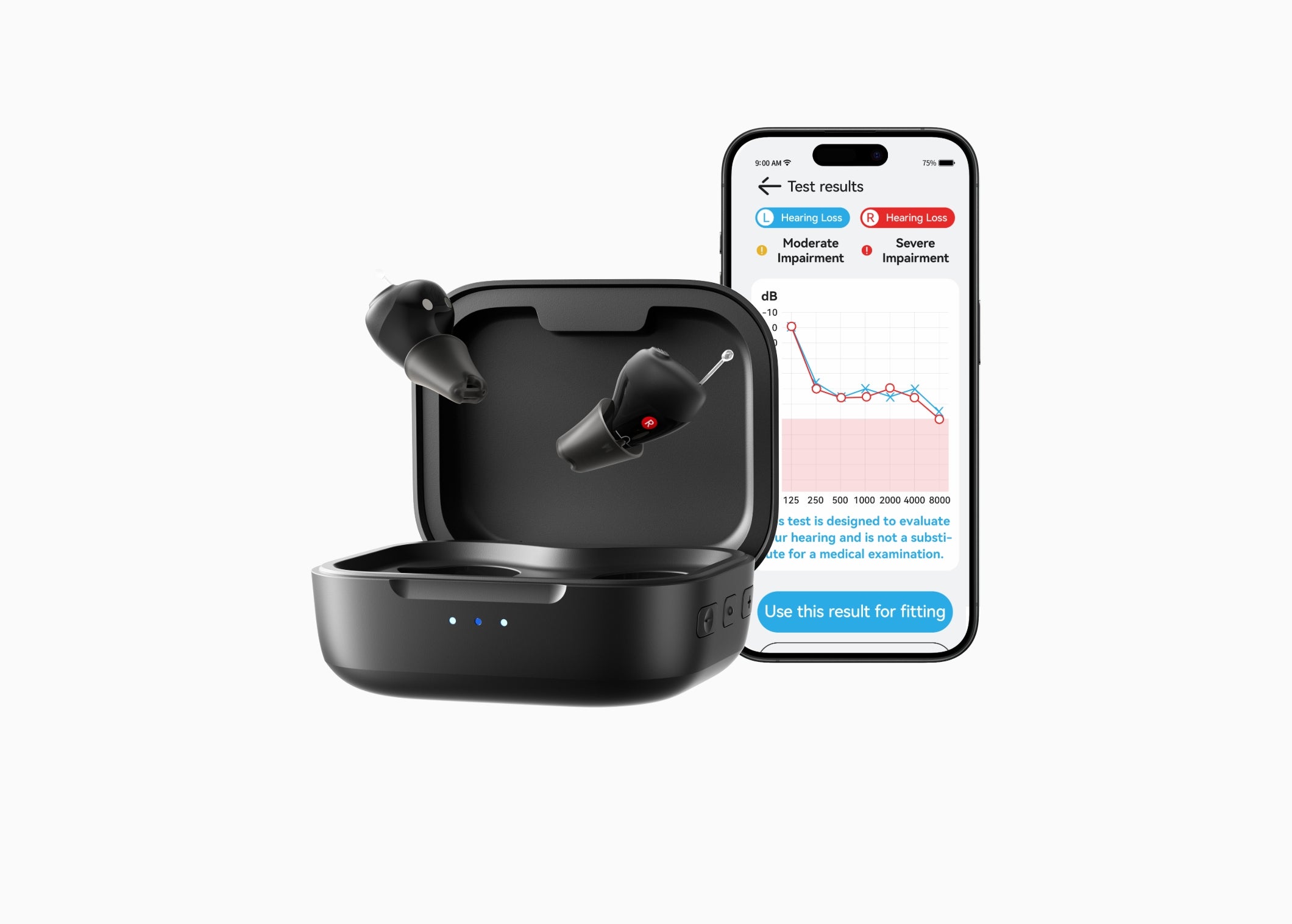 Cearvol Nano 2 (Midnight) OTC Hearing Aids