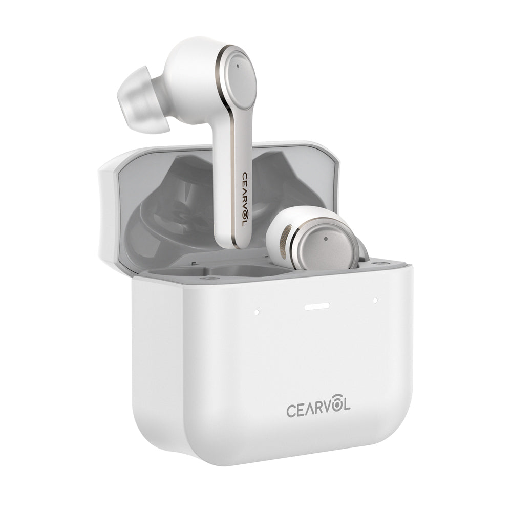 Cearvol Diamond X1: Best OTC Hearing Aids with Bluetooth - White (2)