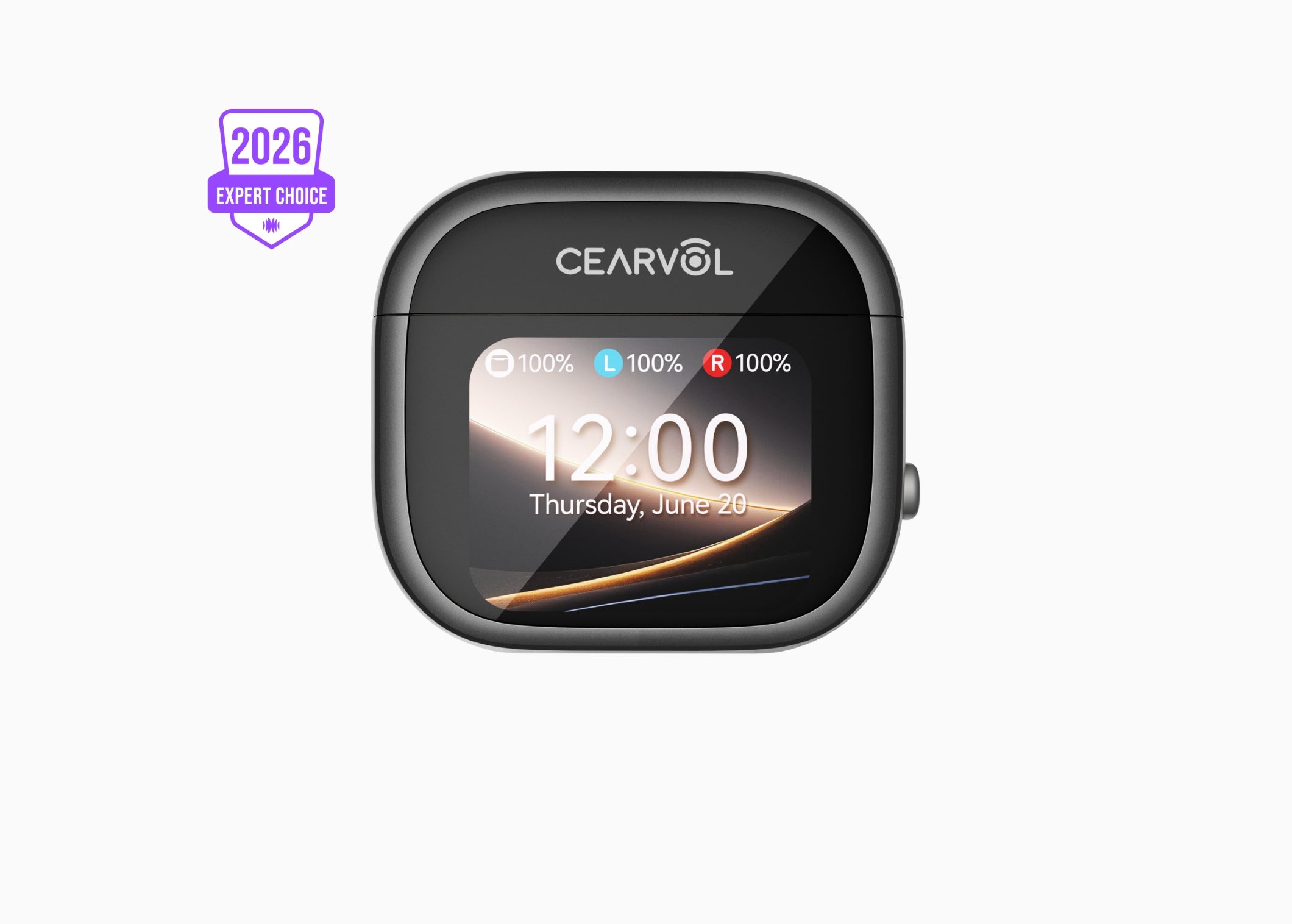 Cearvol Wave Midnight | Smart OTC Hearing Aid with Touchscreen