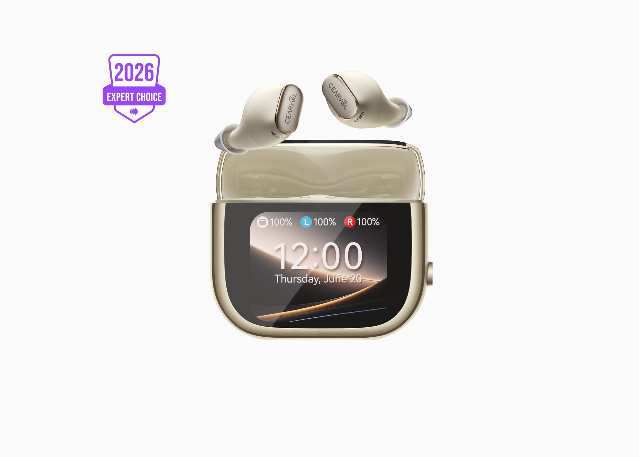 【ほぼ新品】Cearvol 集音器 Wave Cearvol Wave Starlight | Smart OTC Hearing Aid with Touchscreen