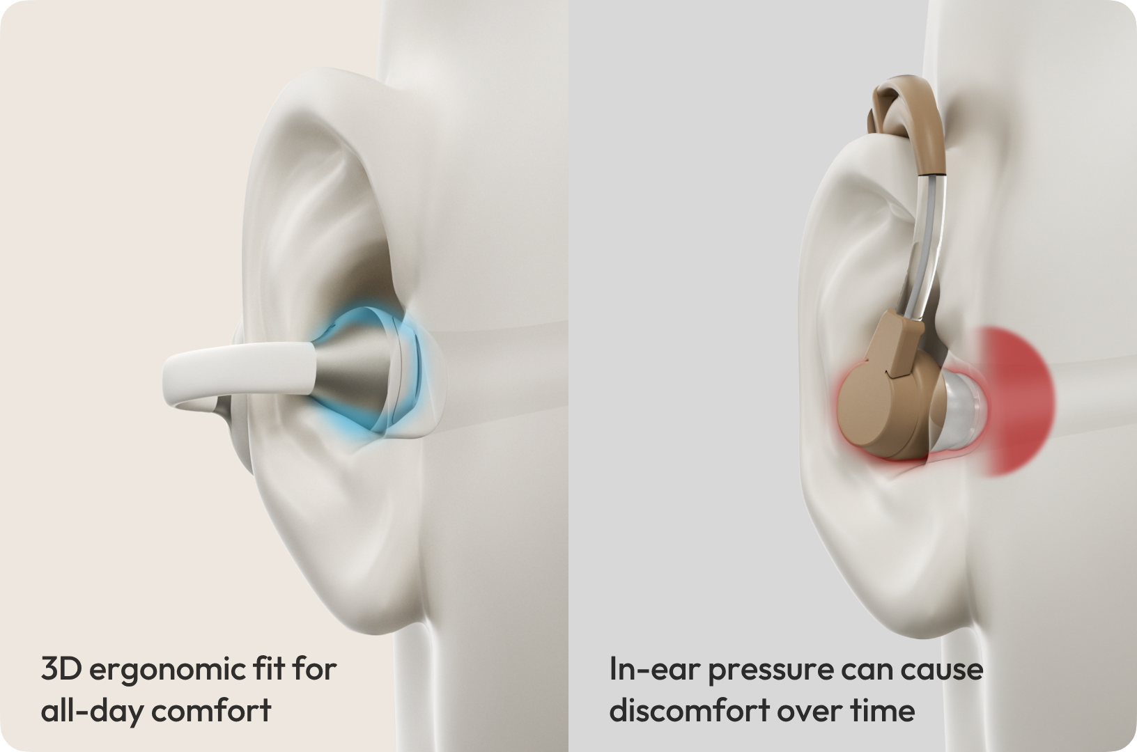 Pressure-free comfort