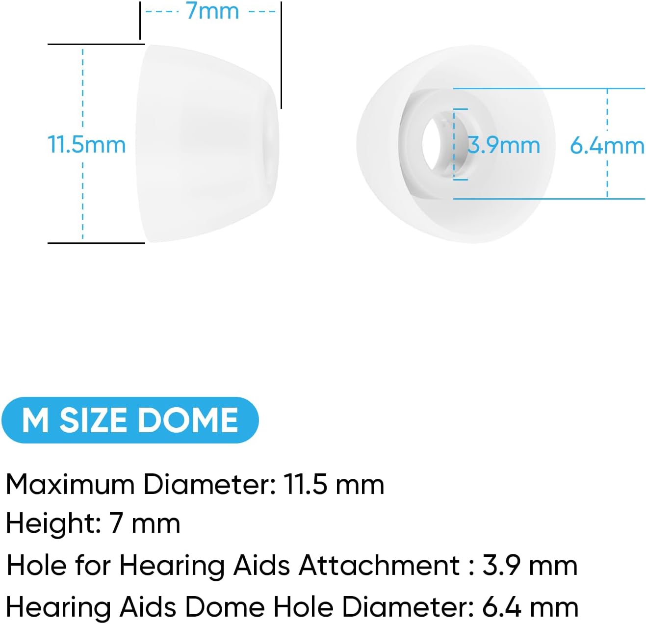 Cearvol Ear Tips(White)